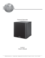 McIntosh XLS-12 - Owners manual 